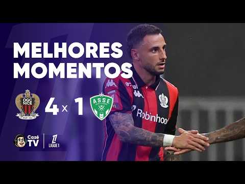 MELHORES MOMENTOS: NICE 4 X 1 SAINT-ÉTIENNE | LIGUE 1 2025/2026 | PLAYOFFS thumbnail