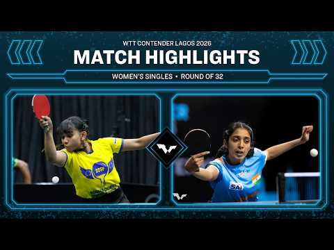 Syndrela Das vs Yashaswini Ghorpade | WS R32 | #WTTLagos 2026 thumbnail