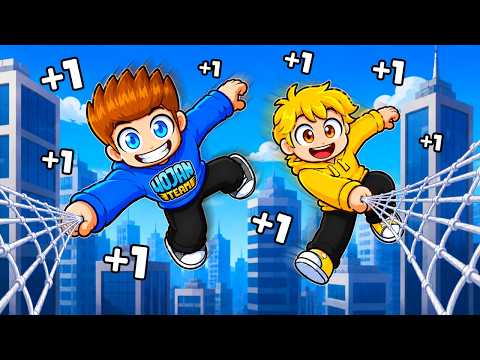 KAŻDE KLIKNIĘCIE +1 W BYCIU SPIDERMANEM w Roblox! thumbnail