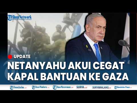 ?9 WNI DITANGKAP ISRAEL di Kapal Sumud Flotilla Menuju Gaza di Laut Internasional, Netanyahu Bicara thumbnail
