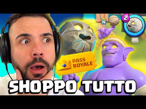 SHOPPO TUTTO! Bocciatore EROICO e Pass - CLASH ROYALE thumbnail