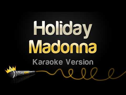 Madonna - Holiday (Karaoke Version) thumbnail