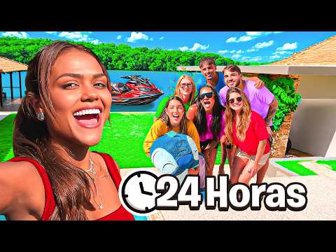 24 HORAS NA CASA DO LAGO 2026!!! thumbnail