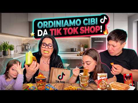 COMPRO CIBO DA TIK TOK SHOP *STAVO PER VOMITARE* CON LARA ZOE E LA MIA FIDANZATA! / chiara paradisi thumbnail