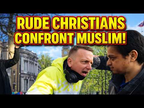Rude Christians confront Muslim! Mansur Vs Christians | Speakers Corner | Hyde Park thumbnail