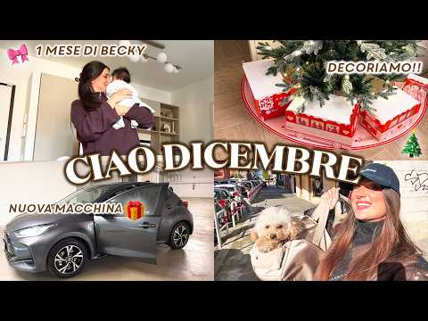 IT’S TIMEEE! ? la mia macchina nuova, 1 mese di Becky & decoriamo (mai così tardi) ?? weekly vlog thumbnail