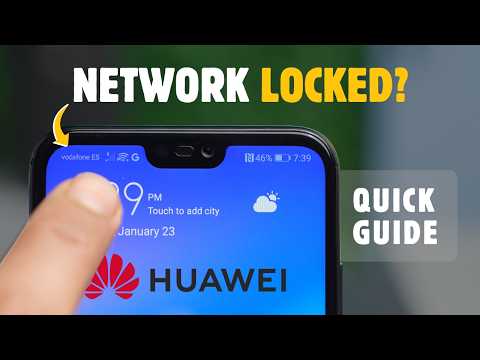 Huawei Network Lock Removal | Use ANY Sim card worldwide | Full Guide thumbnail