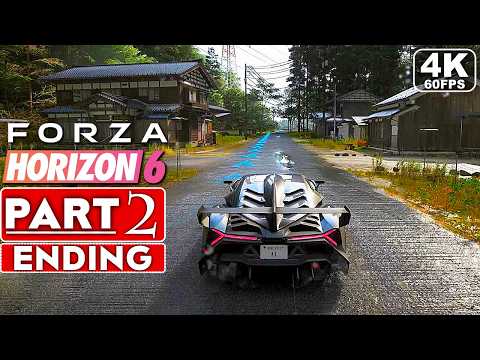 FORZA HORIZON 6 ENDING Gameplay Walkthrough Part 2 [4K 60FPS PC ULTRA] - No Commentary thumbnail