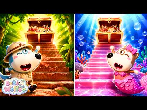 Bebé Wolfoo | ¡La Gran Búsqueda del Tesoro! | Dibujos animados para niños thumbnail