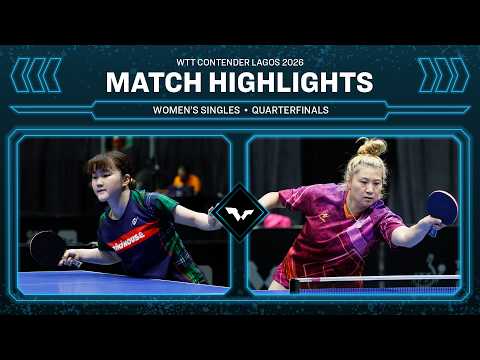Satsuki Odo vs Jieni Shao | WS QF | #WTTLagos 2026 thumbnail