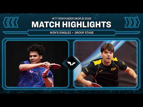 Angel Naranjo vs Diego Lillo | MS Group | #WTTSkopje 2026 thumbnail