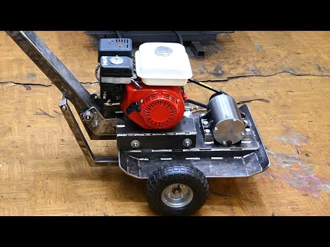 Homemade Soil Compactor with 200cc Engine thumbnail