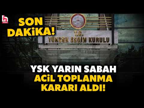 SON DAKİKA! Yüksek Seçim Kurulu yarın sabah olağanüstü gündemle toplanıyor! İşte detaylar! thumbnail