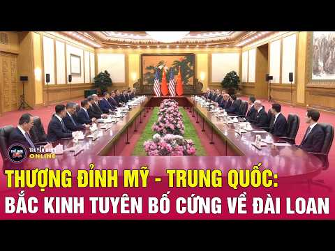 Hội nghị thượng đỉnh Mỹ - Trung: Ông Tập Cận Bình tuyên bố cứng rắn về vấn đề Đài Loan thumbnail
