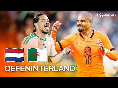 HADJ MOUSSA MET EEN KNAPPE GOAL IN DE UITZWAAIWEDSTRIJD! 😱🥵 | Nederland vs Algerije | Oefenwedstrijd thumbnail