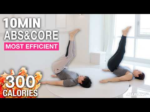 짧지만 효과좋은 효율👍🏻 복근 운동 10min The Most Efficient Ab Workout thumbnail