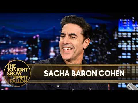 Sacha Baron Cohen Got Mistaken for Jacob Elordi, Jimmy Accidentally Drops Dumbbell on Sacha’s Foot thumbnail