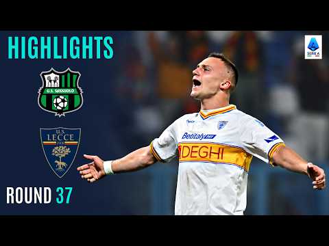Stulic the Hero in Five-Goal Thriller | SASSUOLO-LECCE | HIGHLIGHTS | Serie A 2025/26 thumbnail