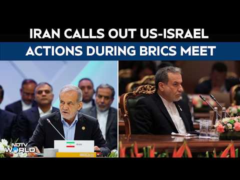 BRICS Meet | Iran Calls Out US-Israel Actions During BRICS Diplomacy Talks thumbnail