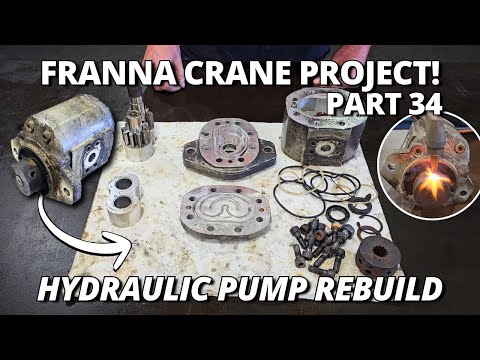 Hydraulic Pump Rebuild…but Nothing goes to Plan! | Franna Crane Project | Part 34 thumbnail