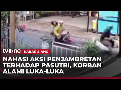 Pasutri di Palembang Terpental Usai Tasnya di Jambret | Kabar Siang thumbnail