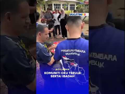 AIDILADHA | Komuniti OKU teruja sertai ibadah thumbnail