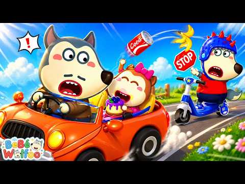 Bebé Wolfoo | ¡No Tires Cosas Por La Ventana! | Dibujos animados para niños thumbnail
