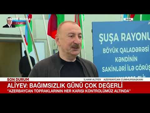 Aliyev Bağımsızlık Gününde Konuştu: Zafer Kazanmış Bir Devlet Olarak Rahat Bir Yaşam Sürüyoruz thumbnail