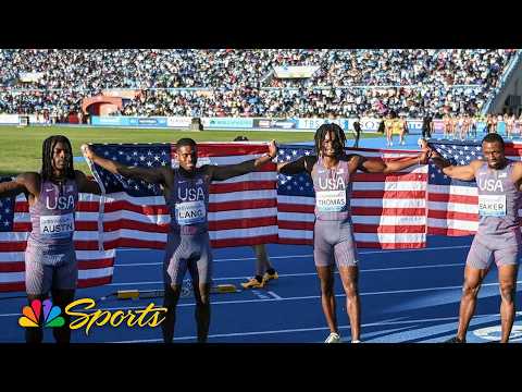 Team USA, Jamaica dominate 2026 World Athletics Relays | NBC Sports thumbnail