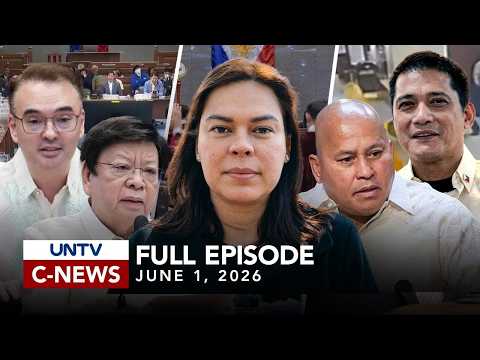 UNTV: C-NEWS | June 01, 2026 thumbnail