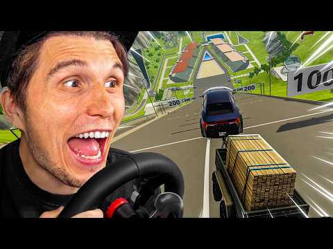 Welches Auto (mit 1400kg ANHÄNGER) springt am WEITESTEN von der XXL Sprungschanze? thumbnail