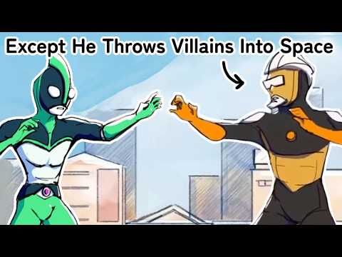 A Superhero Except He Throws Villains Into Space thumbnail