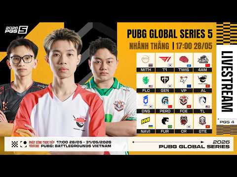 🏆 [PGS 5] Nhánh Thắng: 🇻🇳 GTE, 🇻🇳 AL, 🇻🇳 FCE, 🇨🇳 PERO, 🇺🇦 NAVI, 🇰🇷 T1, 🇰🇷 GEN, TWIS, 🇺🇸 FLC,... thumbnail