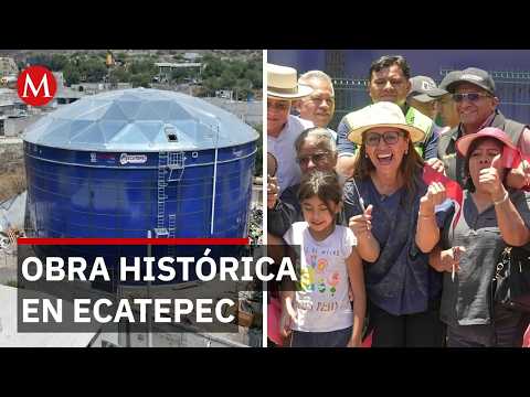 Inauguran el mega Tanque Tres para beneficiar a más de 170 mil habitantes en la zona alta thumbnail