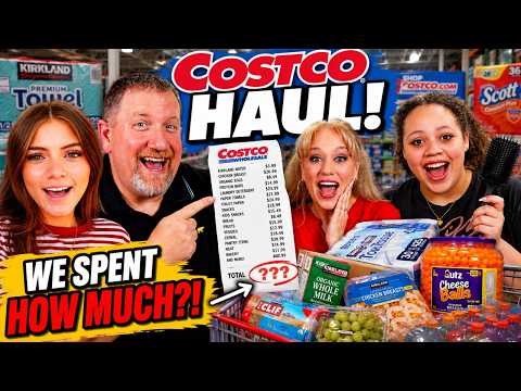 Massive Costco Haul for Our Large Family! (We Spent How Much!?) thumbnail