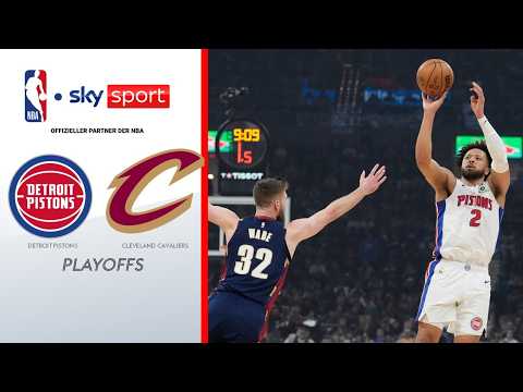 Pistons erzwingen Entscheidungsspiel gegen Cleveland Cavaliers | NBA Highlights thumbnail