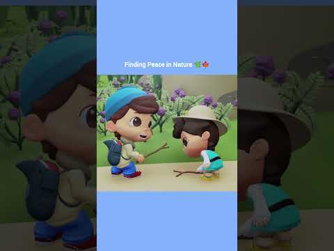 Finding Peace in Nature 🌿🍁 | Islamic Series & Songs For Kids | Omar & Hana English thumbnail