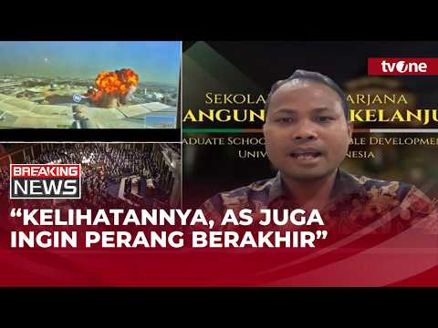 [BREAKING NEWS] Pengamat Timteng: Trump Menunjukan Tanda Tanda Ingin Akhiri Perang thumbnail