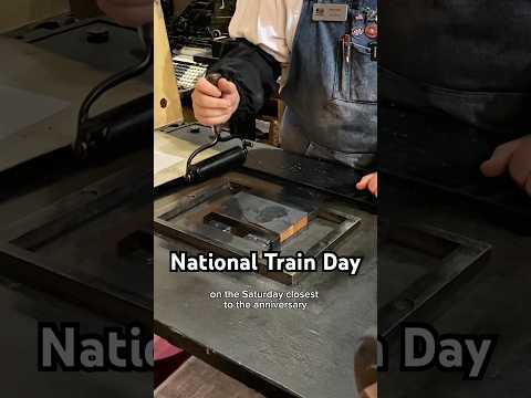 Printing a halftone of Pennsylvania Railroad engine #5409 for National Train Day (May 9) thumbnail