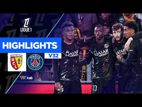 Highlights LENS vs PSG | Xong ngôi vương Ligue 1, sẵn sàng chiến Arsenal | Ligue 1 25/26 thumbnail