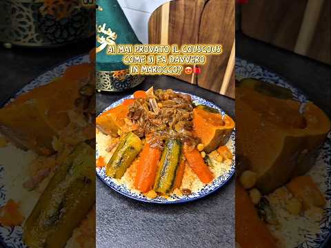 #couscousmarocchino #ricettemarocchine #cucinaetnica #foodlover thumbnail