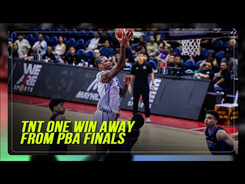 PBA: Chris McCullough takes over as TNT seizes pivotal 3-2 lead over Meralco | ABS-CBN News thumbnail