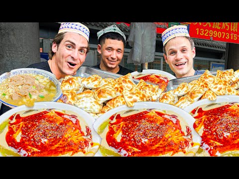 I tried Chinese Street Food in Xi'an, China! thumbnail