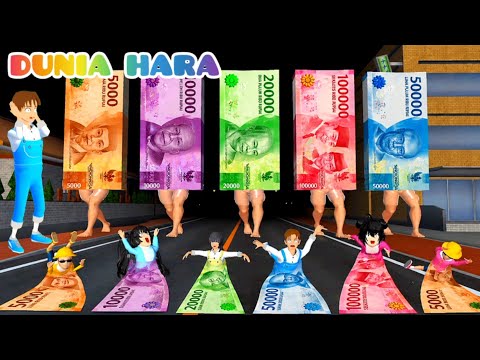 Anomali Uang Keliling Kota Sakura | Yuta Jadi Miskin Vs Anomali Uang ? | Dunia Hara Sakura thumbnail