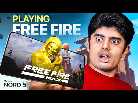 PLAYING FREE FIRE AT 144 FPS & GTA 5 | ONEPLUS NORD 5 thumbnail