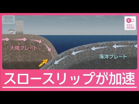 三陸沖でスロースリップ加速　大地震発生につながる恐れは？真夏の地震対策も急務【サタデーステーション】(2026年5月30日) thumbnail