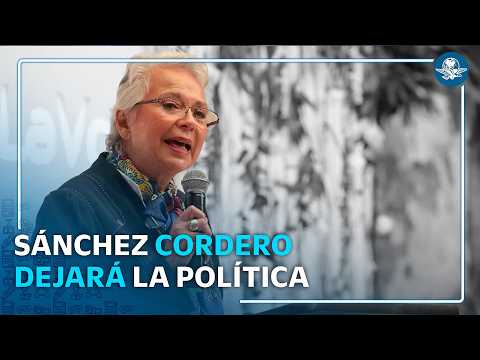 Olga Sánchez Cordero dice adiós a la política; anuncia su retiro y se dedicará a la docencia thumbnail