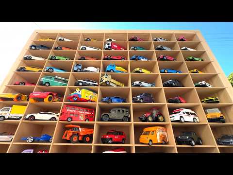 105 cars (miniature cars) ☆ Search, play and store them in your Tomica Mansion. thumbnail