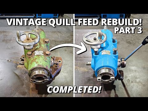 Rebuild COMPLETE & TESTING the Vintage Milling & Drilling Attachment! 🛠| Part 3 thumbnail
