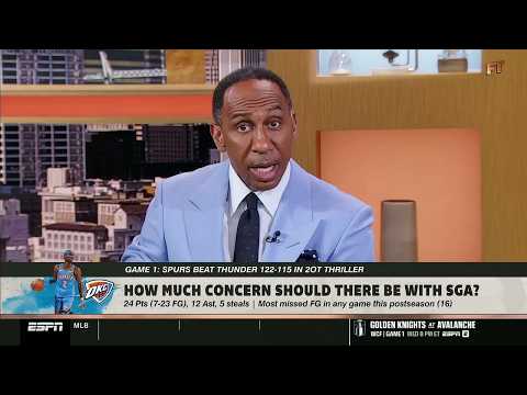 FIRST TAKE | "Go ahead and keep that MVP trophy. I don’t believe you deserve it" - Stephen A. on SGA thumbnail